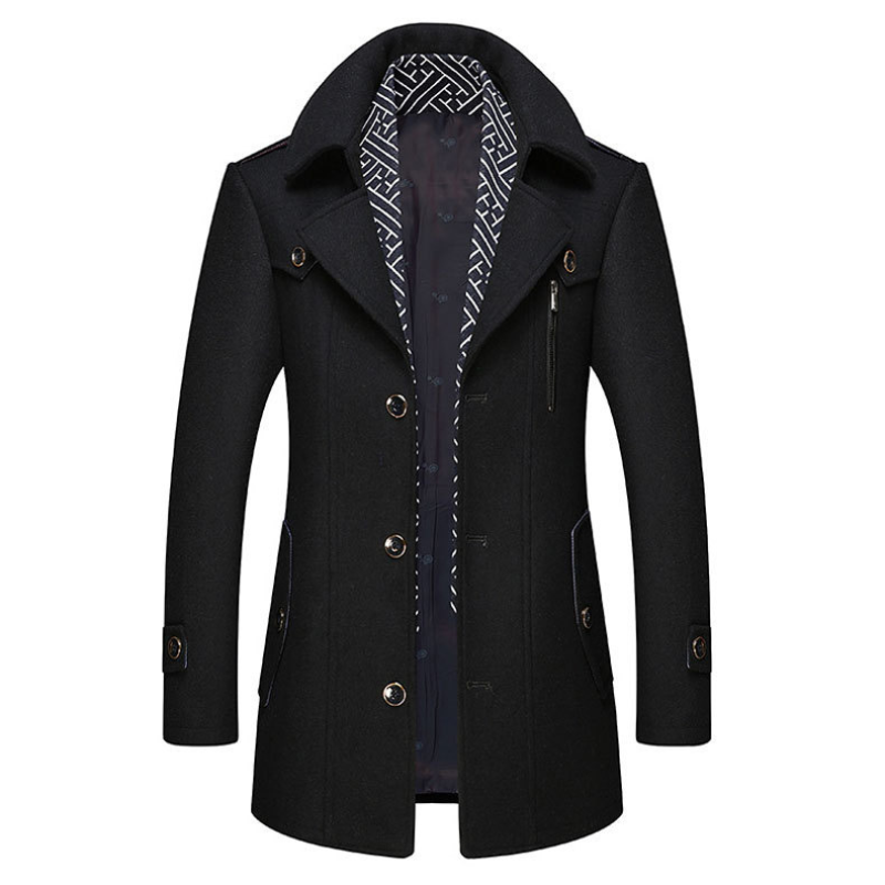 Ben Smith Collar Woolen Coat