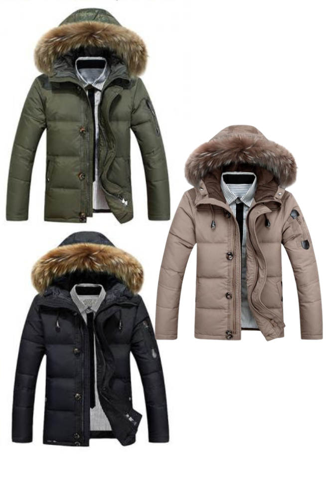 Jack Washington Fur Puffer Jacket