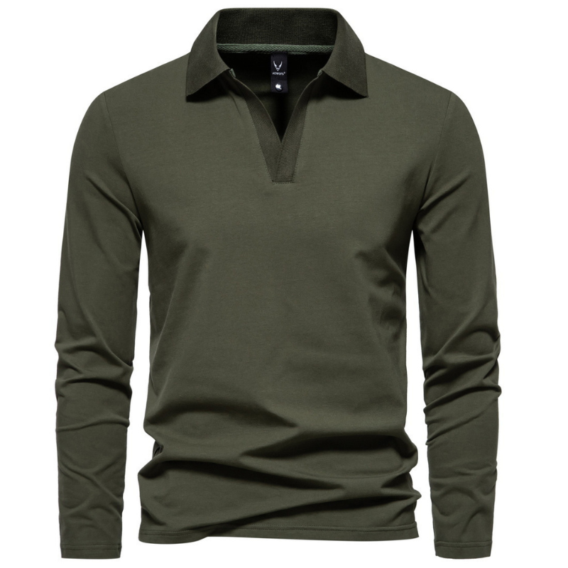 Frank Hardy Long-sleeved Polo Shirt