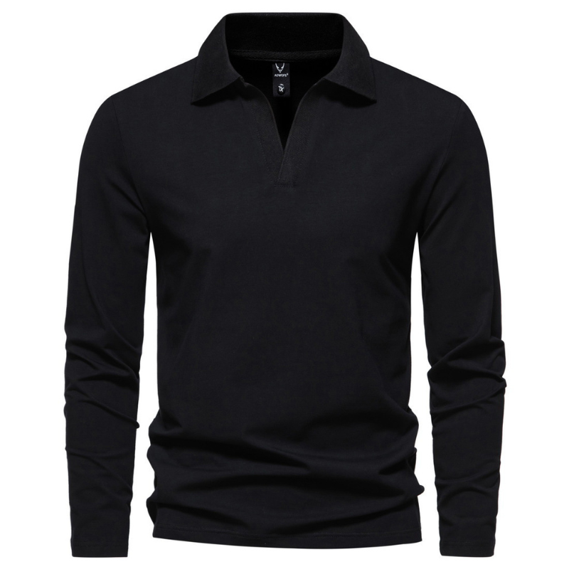 Frank Hardy Long-sleeved Polo Shirt