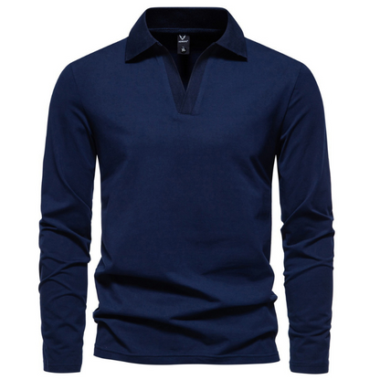 Frank Hardy Long-sleeved Polo Shirt