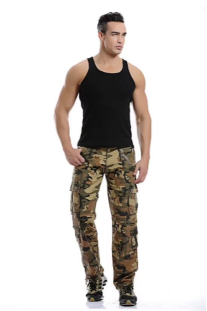 Jack Washington Multi-Pocket Tactical Pants