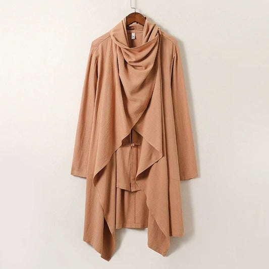 Aiko Takumi Flow Linen Cape