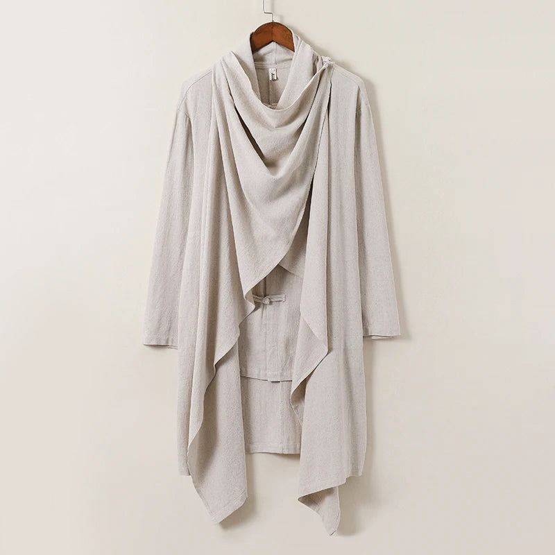 Aiko Takumi Flow Linen Cape