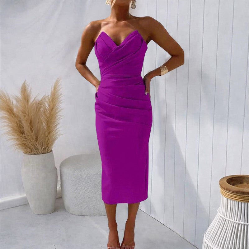 Amelie Fleur Bodycon Midi Dress