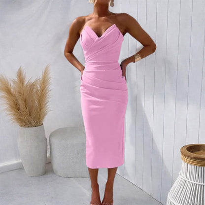 Amelie Fleur Bodycon Midi Dress