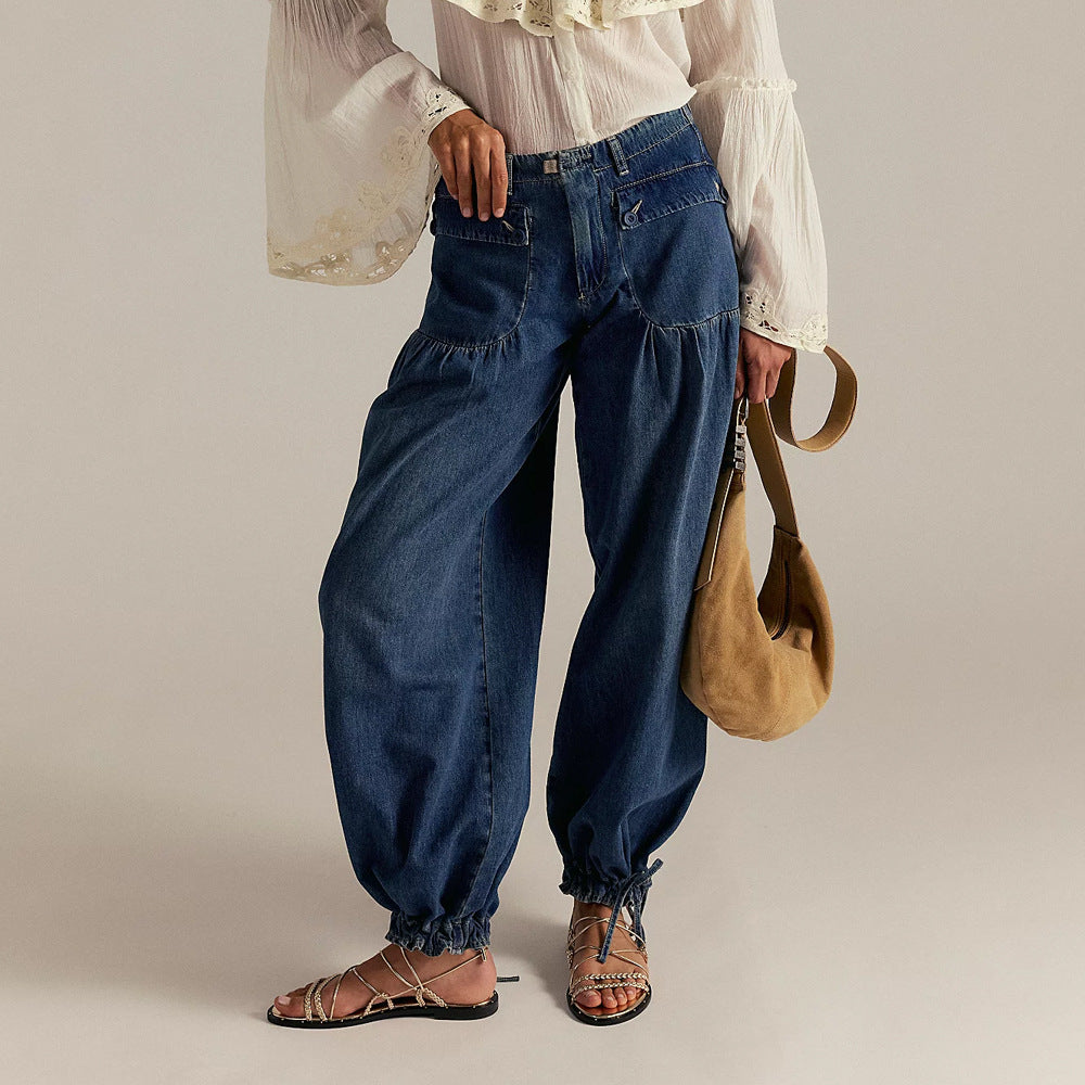 Amelie Fleur Casual Core Jeans