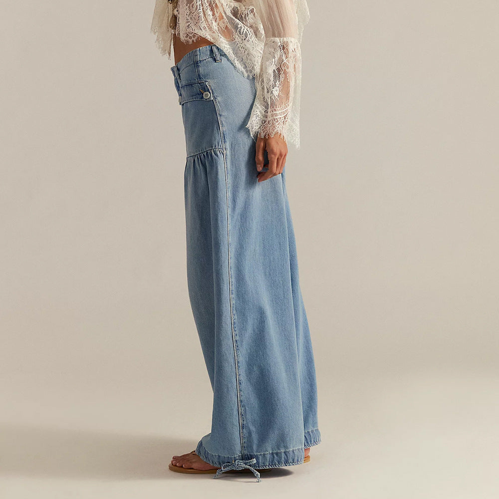 Amelie Fleur Casual Core Jeans