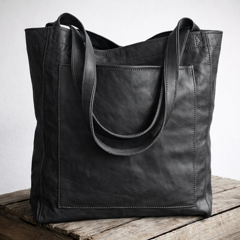 Amelie Fleur Faux Leather Tote Bag