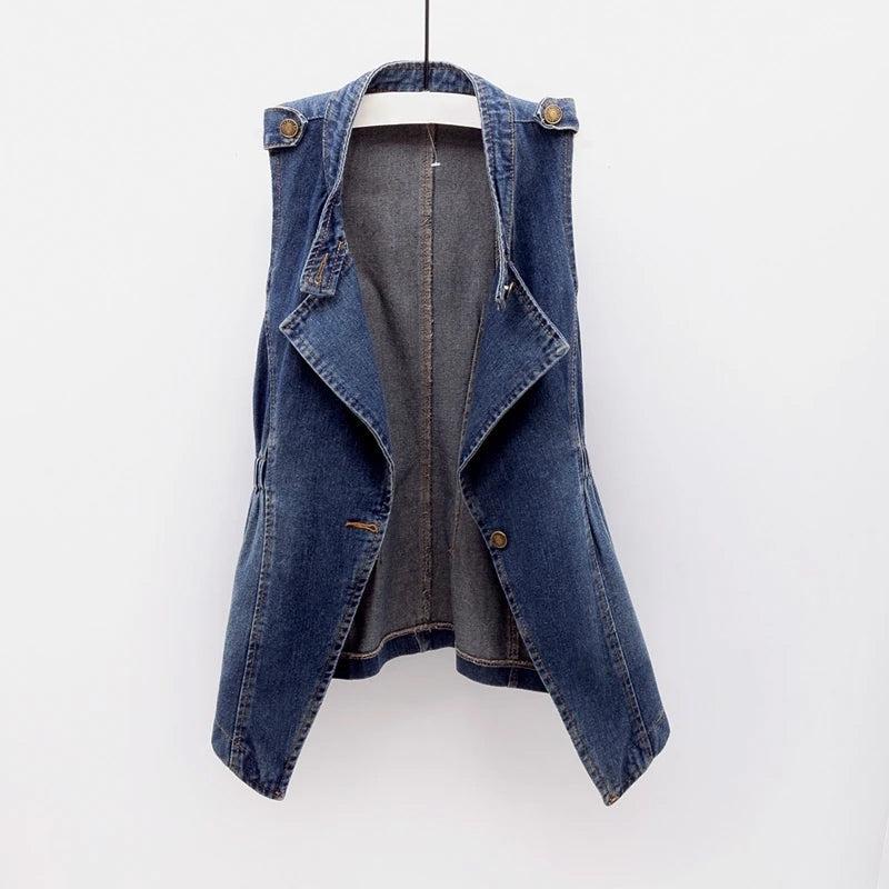 Amelie Fleur Indigo Icon Vest