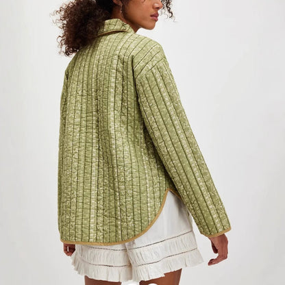 Amelie Fleur Modern Quilted Jacket