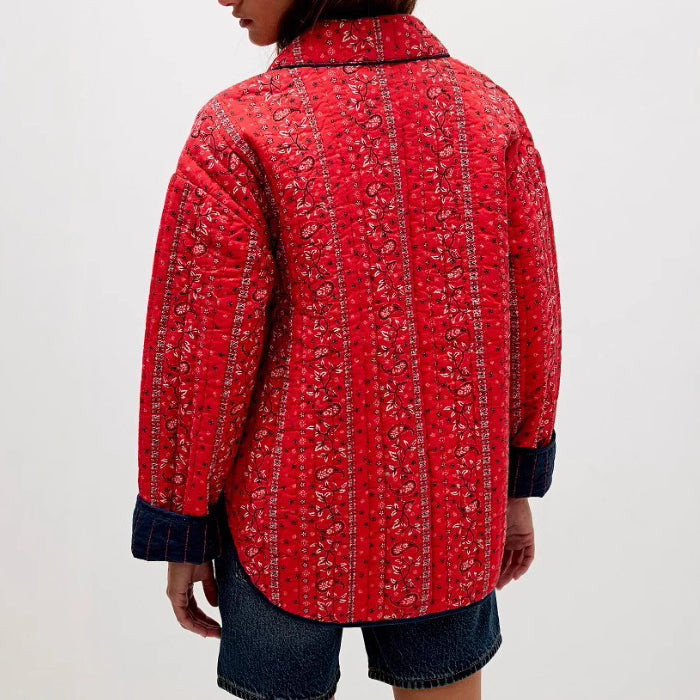 Amelie Fleur Modern Quilted Jacket