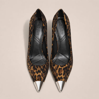 Amelie Fleur Pointed Toe Stiletto Heels