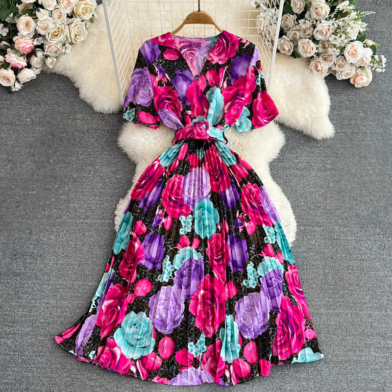 Amelie Fleur Retro Floral Dress