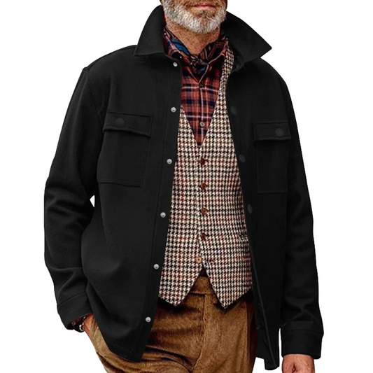 American Retro Men Cargo Jacket