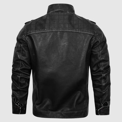 Vanguard Biker Streetwear Leather Jacket