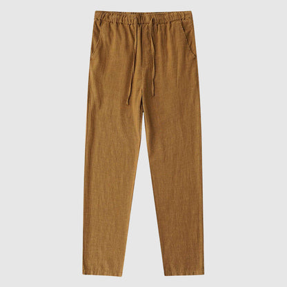 Ben Smith Ankle-Length Linen Pants