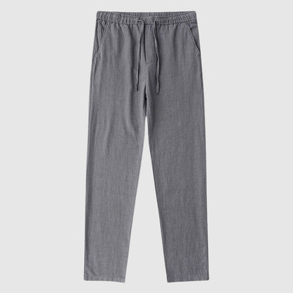 Ben Smith Ankle-Length Linen Pants