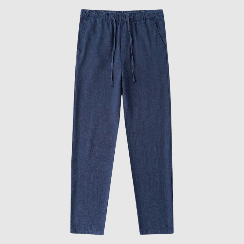 Ben Smith Ankle-Length Linen Pants
