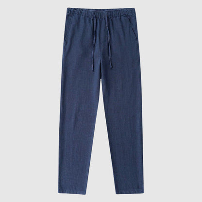 Ben Smith Ankle-Length Linen Pants