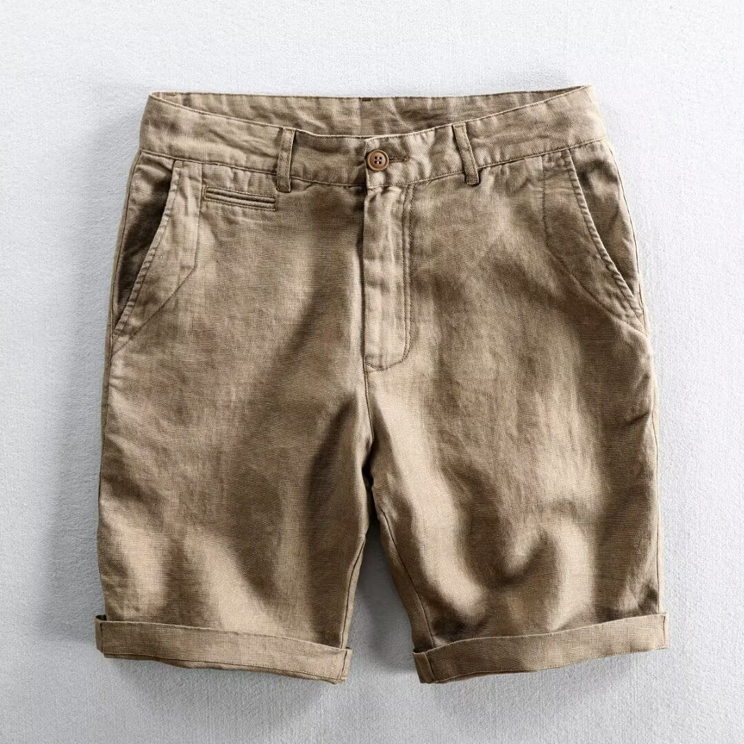 Ben Smith Lagoon Linen Shorts