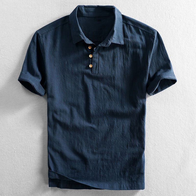 Ben Smith Linen Polo Shirt