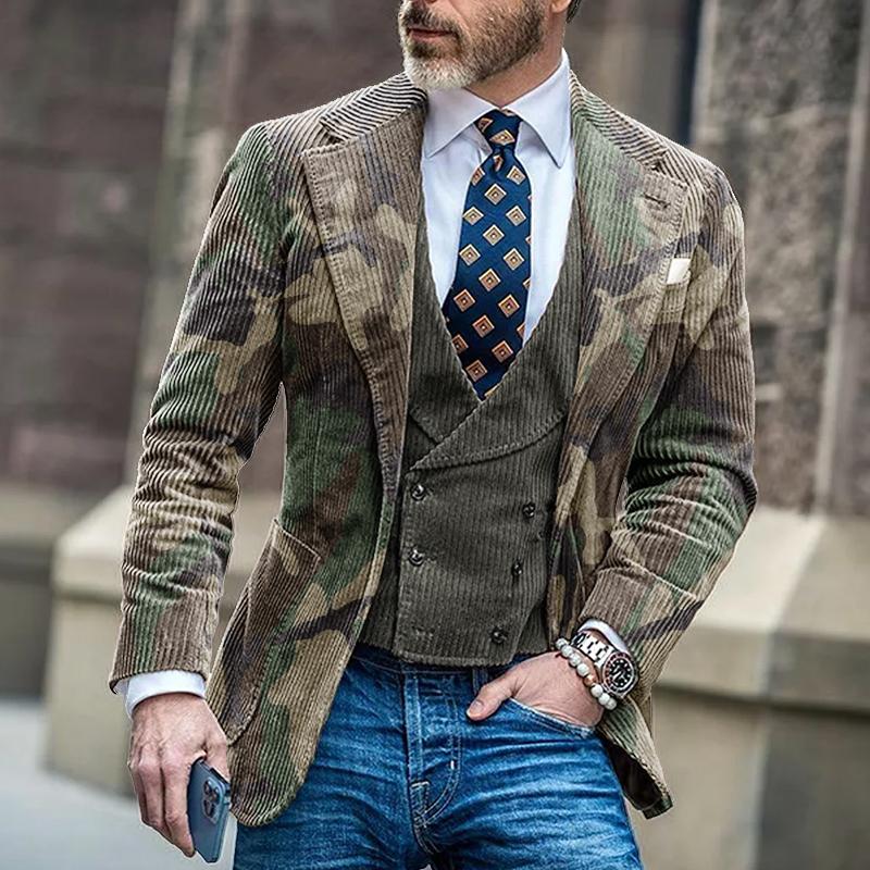 Ben Smith Vintage Camouflage Blazer
