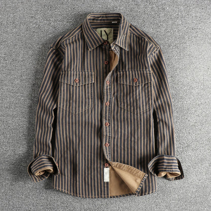 Ben Smith Vintage Stripe Buttoned Shirt