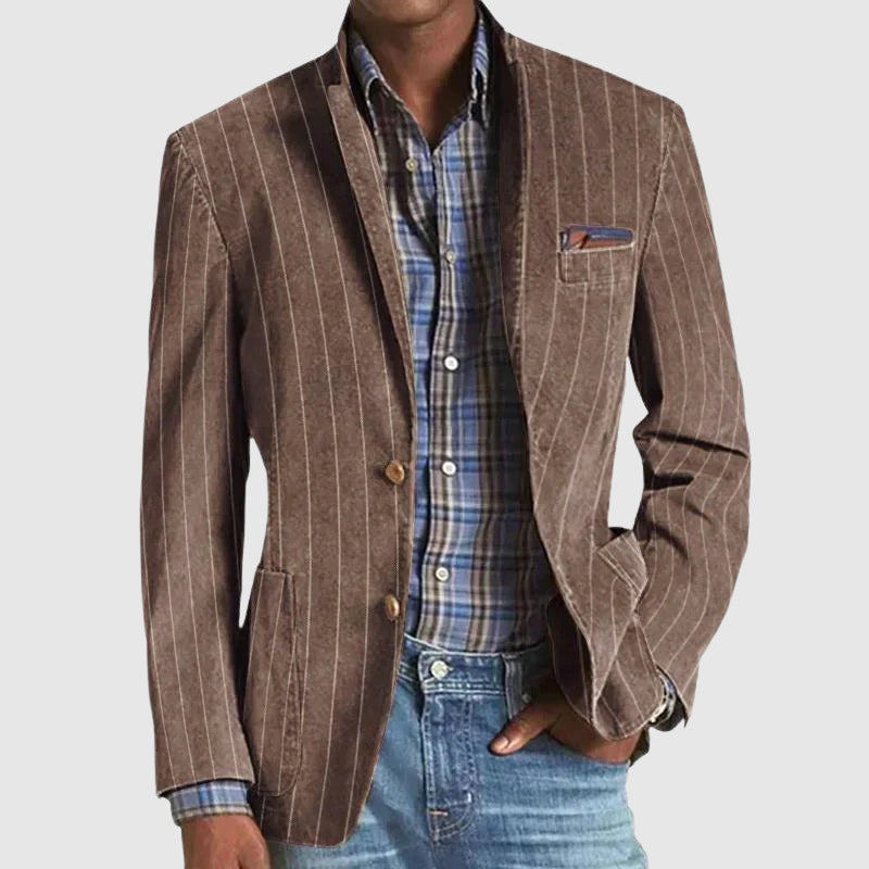 Ben Smith Vintage Striped Blazer