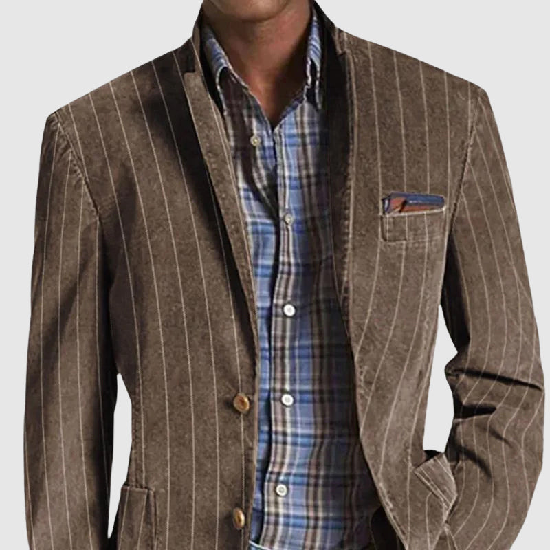 Ben Smith Vintage Striped Blazer