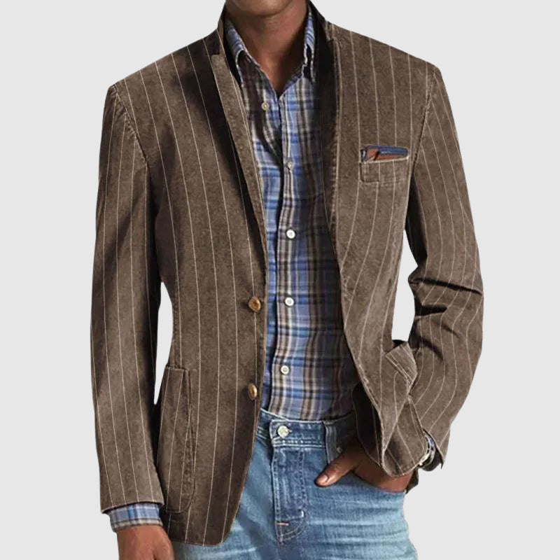 Ben Smith Vintage Striped Blazer