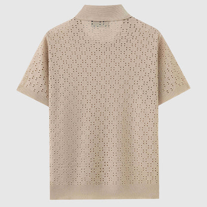 Ben Smith Capri Eyelet Knit Polo