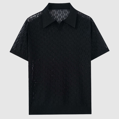 Ben Smith Capri Eyelet Knit Polo