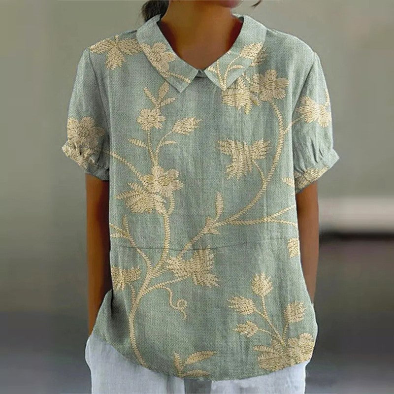 Camille Martin Primrose Path Blouse