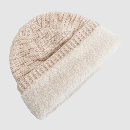 Casual Slouch Beanie with Fleece Lining