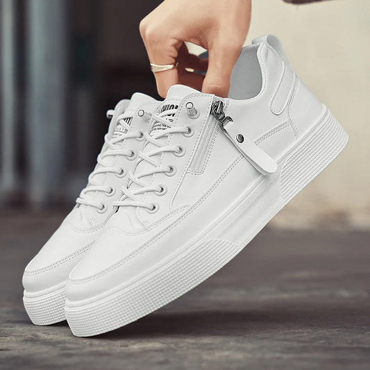 City Stride Leather Sneakers