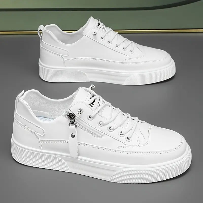 City Stride Leather Sneakers