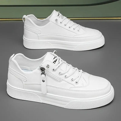 City Stride Leather Sneakers
