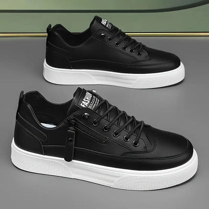 City Stride Leather Sneakers