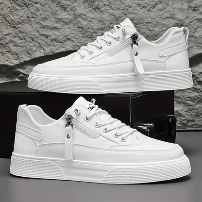 City Stride Leather Sneakers