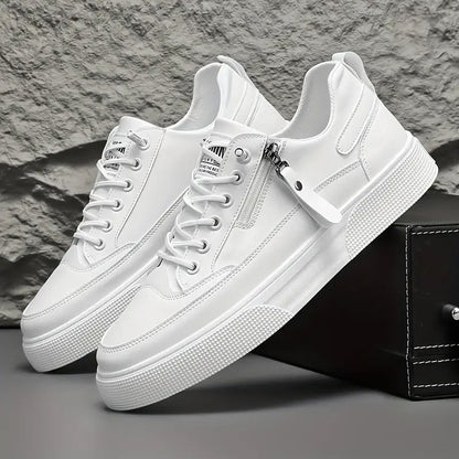 City Stride Leather Sneakers