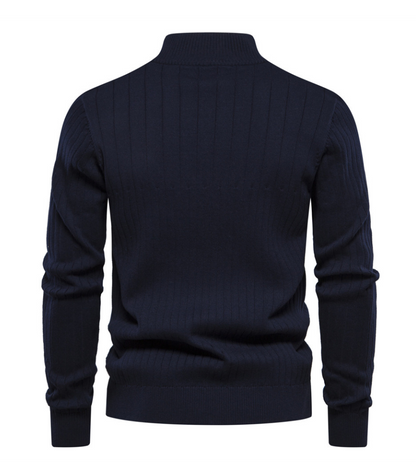 Ben Smith Turtleneck Striped Sweater