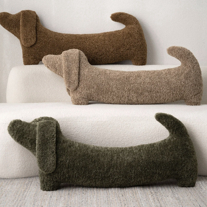 Dog Shaped Lounger Pillow