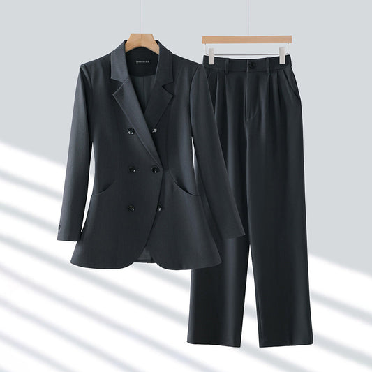 Elegant Women’s Blazer and Pants Suit