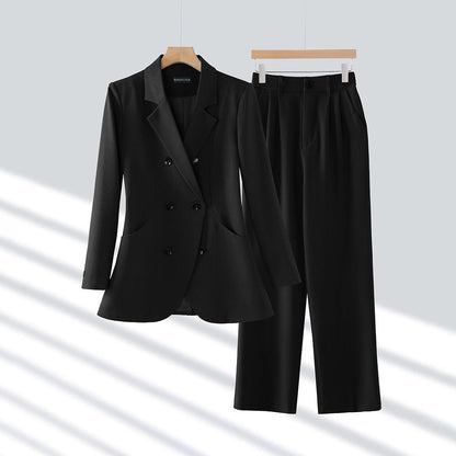 Elegant Women’s Blazer and Pants Suit