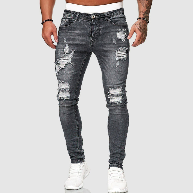 Finnley's Edgy Biker Jeans