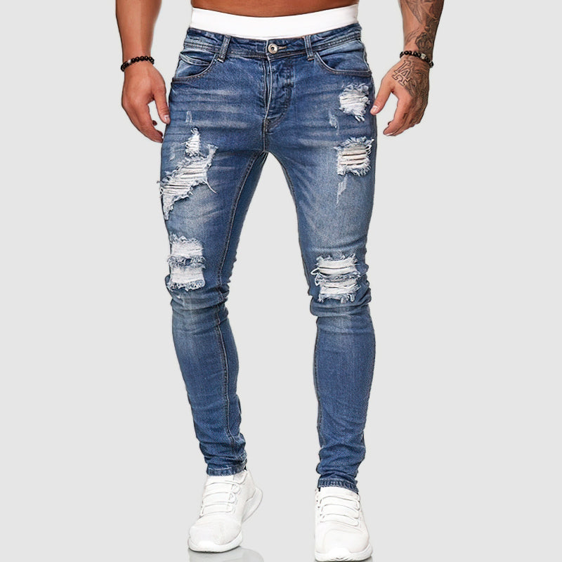 Finnley's Edgy Biker Jeans