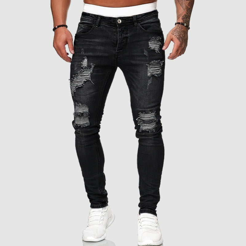 Finnley's Edgy Biker Jeans