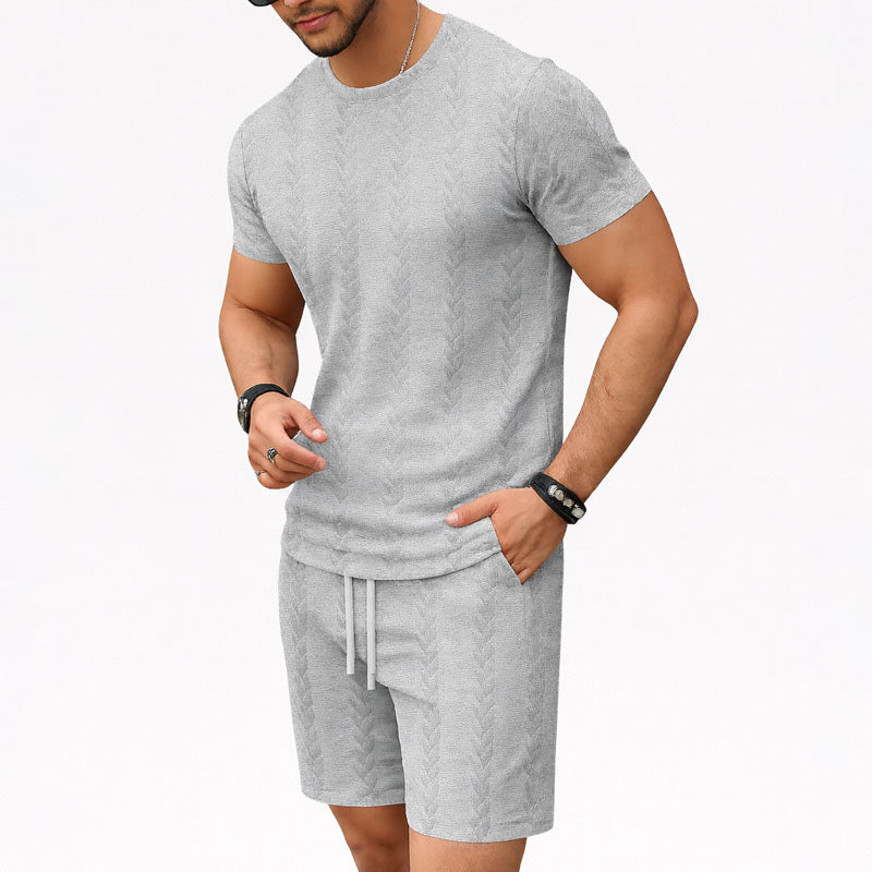 Franco Bianchi Cable Knit Summer Co-Ord Set