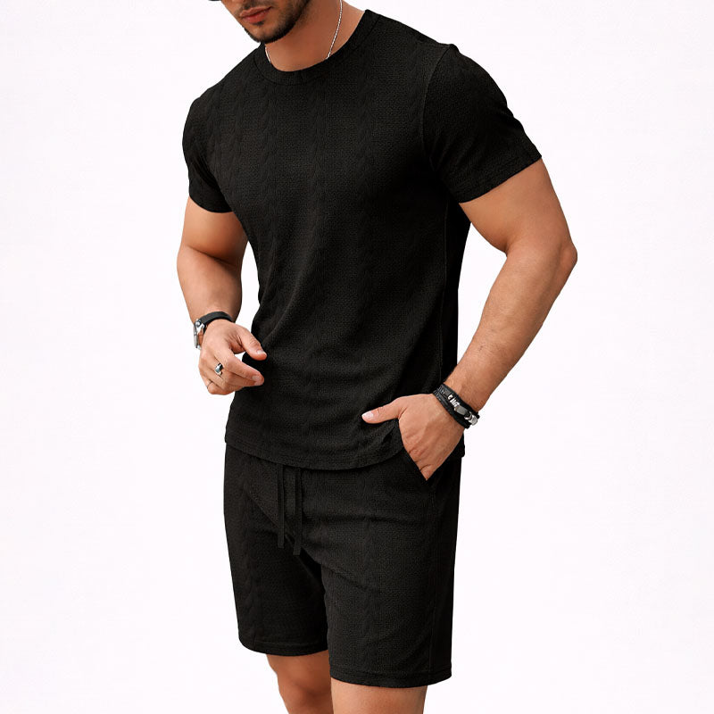 Franco Bianchi Cable Knit Summer Co-Ord Set